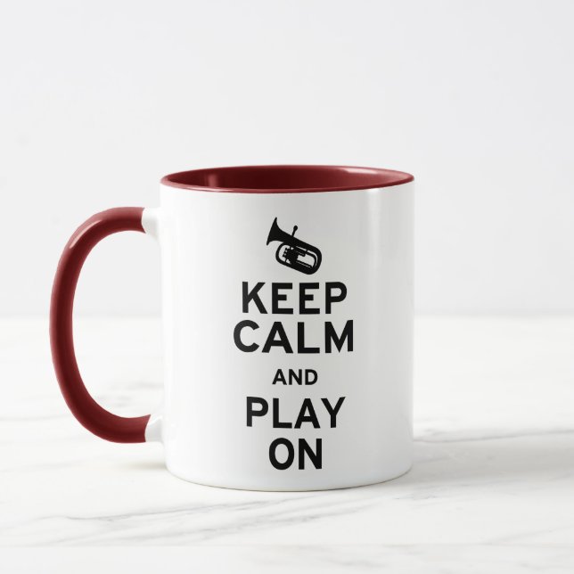 Keep Calm Baritone Mug (Left)