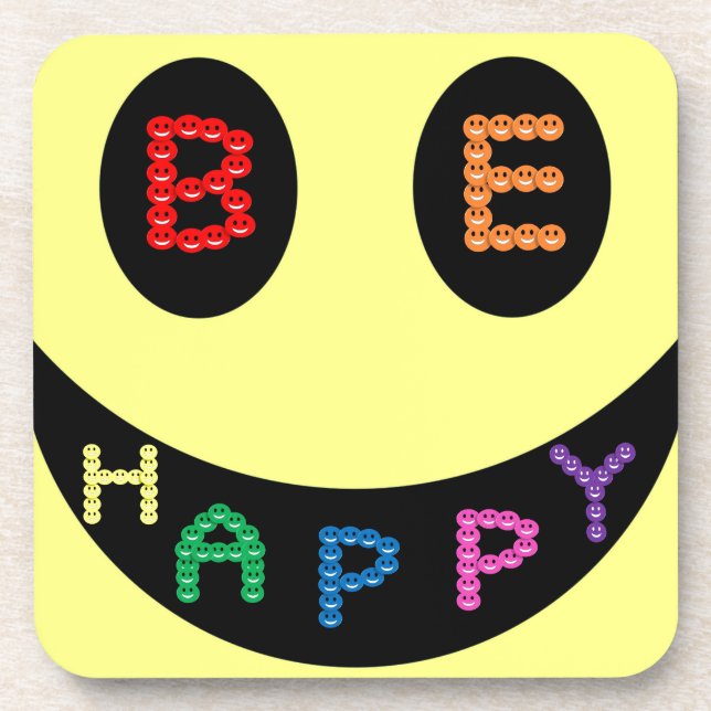 Keep Calm Be Happy Destiny Coaster (Front)
