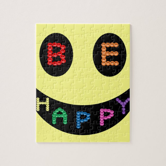 Keep Calm Be Happy Destiny Jigsaw Puzzle (Vertical)