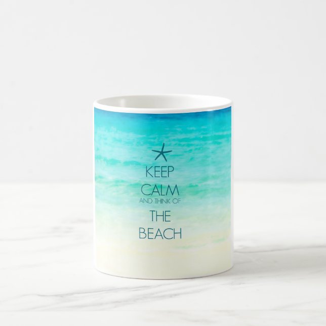 Keep Calm Beach Mug (Center)