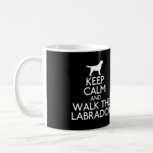 Keep Calm Black Labrador Coffee Mug