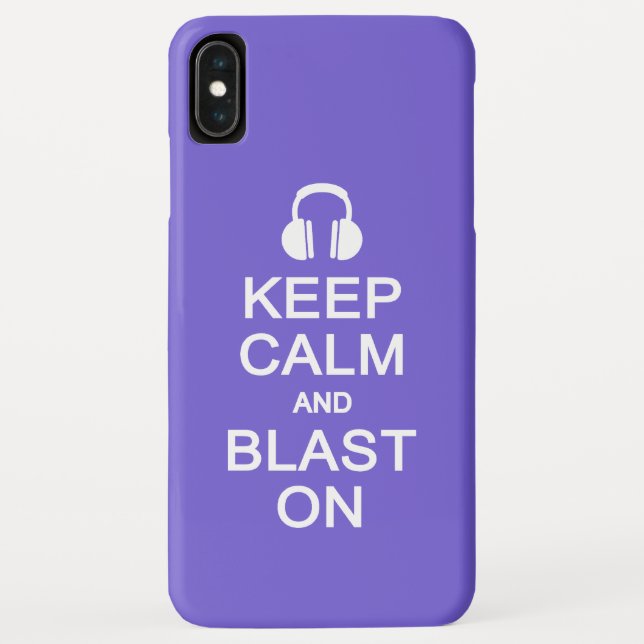 Keep Calm & Blast On custom cases (Back)
