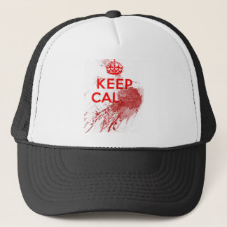 Keep Calm Bloody Zombie Trucker Hat