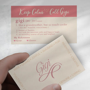 Keep Calm Caregiver Card
