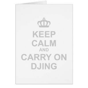 Keep Calm & Carry On DJing - DJ Disc Jockey Music