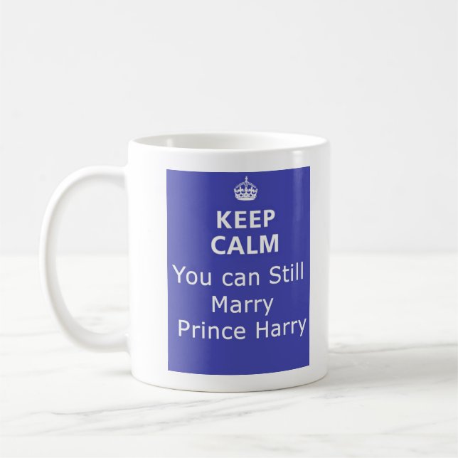 Keep Calm Coffee Mug (Left)