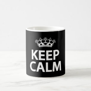 Keep calm coffee mug