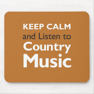 Keep Calm Country Mouse Pad