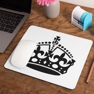 Keep Calm Crown Template Mouse Pad