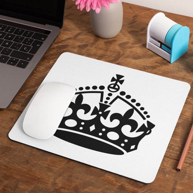 Keep Calm Crown Template Mouse Pad (Creator Uploaded)