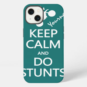 Keep Calm & Do Stunts custom colour iPad case
