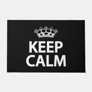 Keep calm doormat