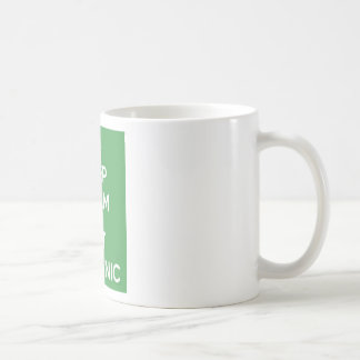 Keep calm eat Organic Coffee Mug