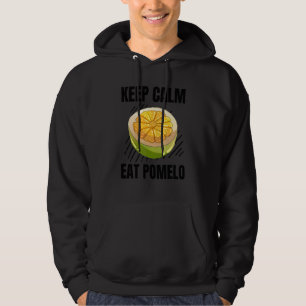 Keep Calm Eat Pomelo Vintage Grunge Pomelo Hoodie