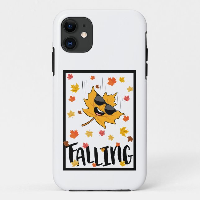 Keep Calm & Fall On Case-Mate iPhone Case (Back)
