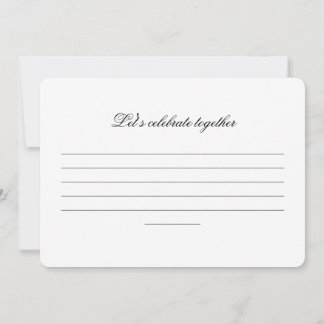 Keep Calm & Fall On Invitation