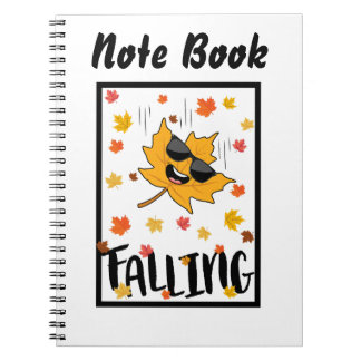 Keep Calm & Fall On Notebook