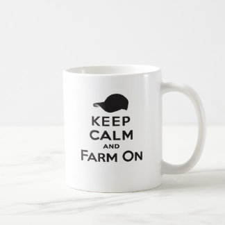 Keep Calm & Farm On Coffee Mug