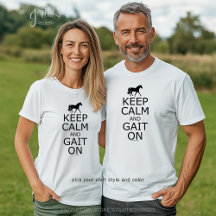 Keep Calm Fox Trotting Horse