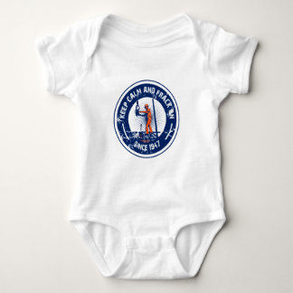 Keep Calm & Frack On. Since 1947. Baby Bodysuit