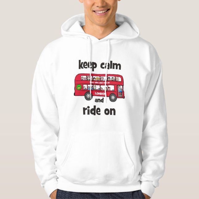 keep calm hoodie (Front)