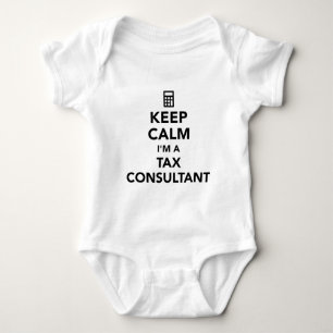 Keep calm I’m a tax consultant Baby Bodysuit