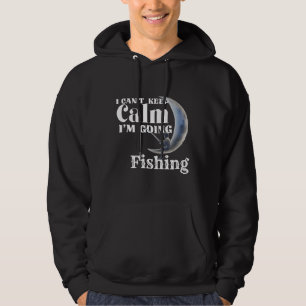 Keep Calm I M Going Fishing Cat Dog Fish Fishing V Hoodie
