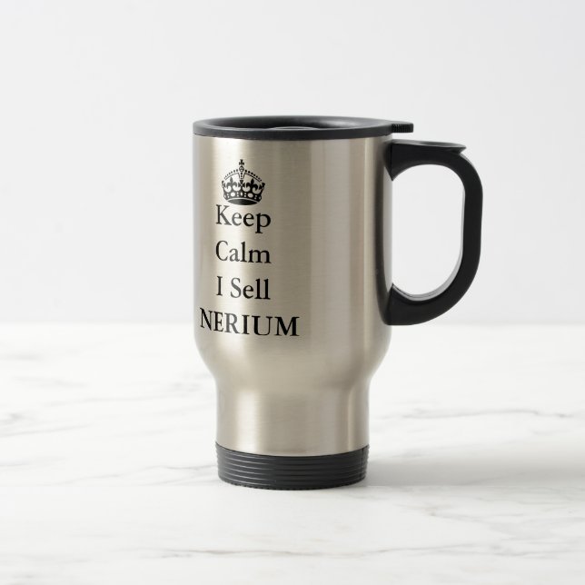 Keep Calm I Sell NERIUM Travel Mug (Right)