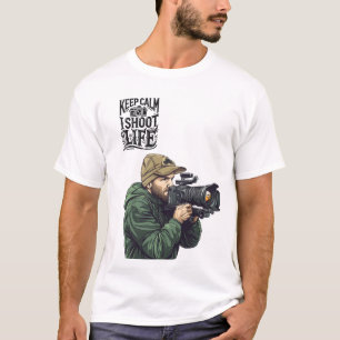 keep calm i shoot life T-Shirt