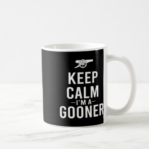Keep Calm I'm A Gooner Jersey Coffee Mug