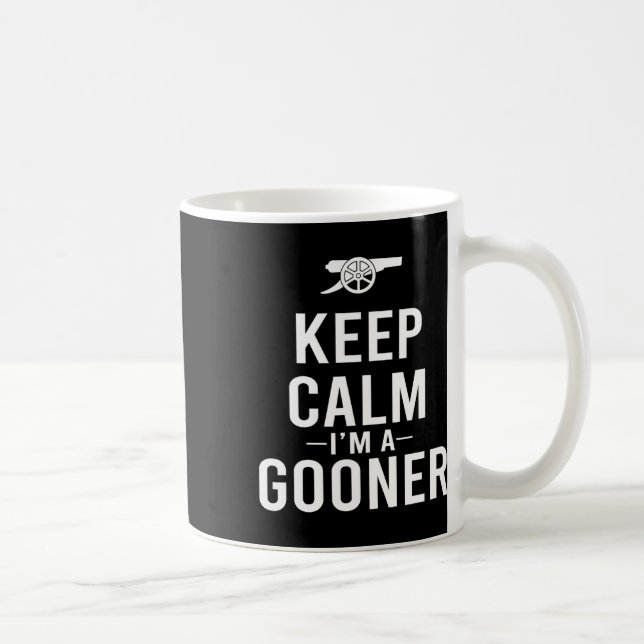 Keep Calm I'm A Gooner Jersey  Coffee Mug (Right)