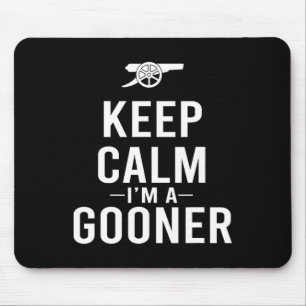 Keep Calm I'm A Gooner Jersey  Mouse Pad