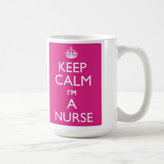 Keep Calm I'm A Nurse Mug (Right)