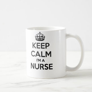 Keep Calm I'm A Nurse White Mug