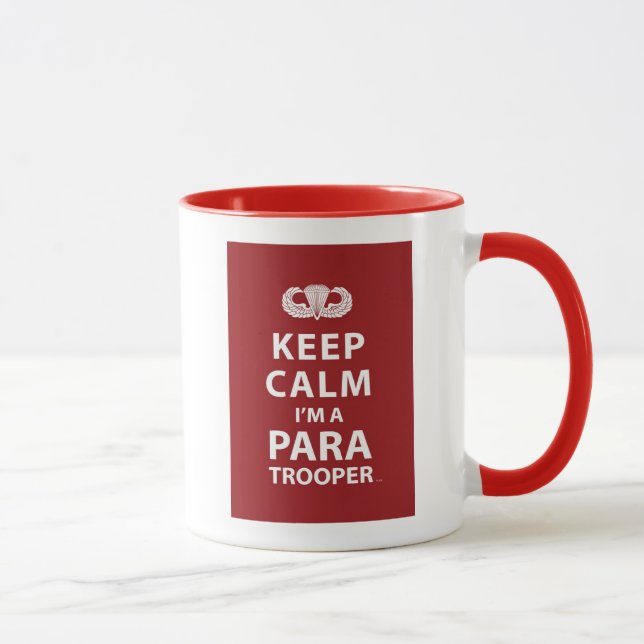 Keep Calm I'm A Paratrooper Mug (Right)
