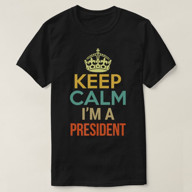 Keep Calm Im A  T-Shirt (Design Front)
