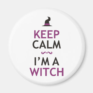 Keep Calm - I'm a Witch Magnet