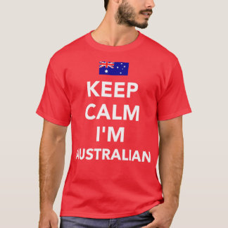 Keep calm Im australian T-Shirt