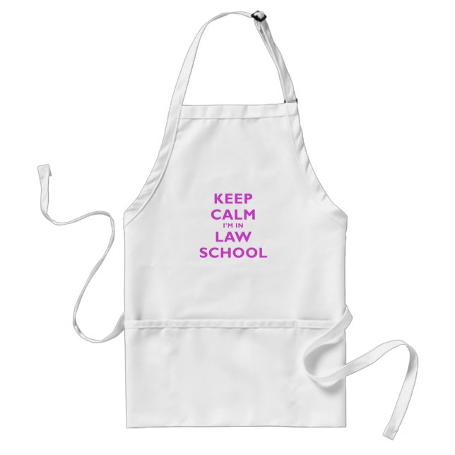 Keep Calm Im in Law School Standard Apron (Front)