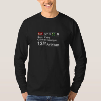 Keep Calm I'm Officially a Teenager, NYC T-Shirt