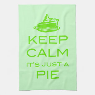 KEEP CALM IT'S JUST A PIE Kitchen Tea Towel