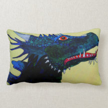 Keep Calm it's only a Dragon! Cushion