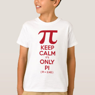 Keep Calm It's Only Pi T-Shirt