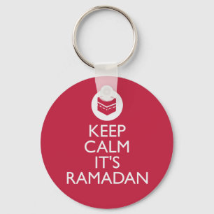 keep calm its ramadan key ring