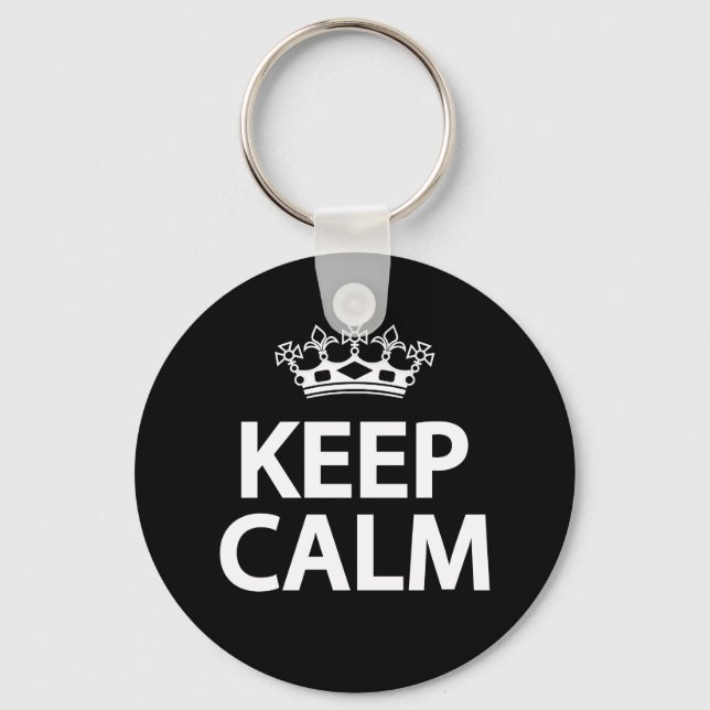 Keep calm key ring (Front)