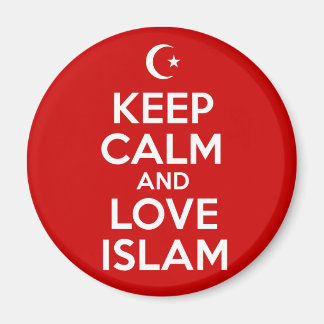 Keep Calm Love Islam Magnet