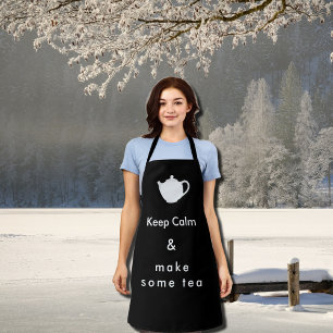 Keep Calm - make tea no2 Apron