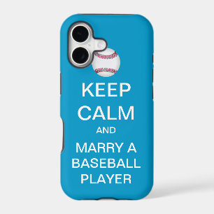KEEP CALM Marry A Baseball Player iPhone 5 Case