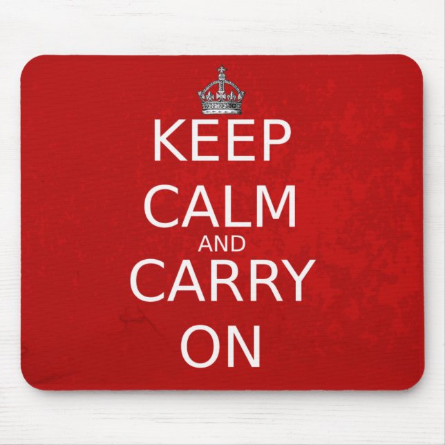 Keep Calm Mouse Mat (Front)
