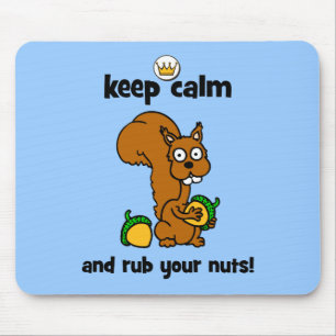 keep calm mouse pad